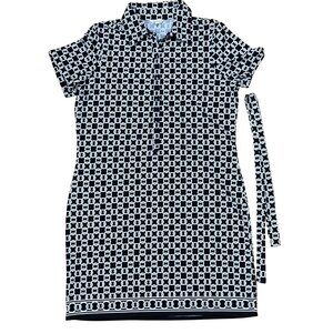 MAX STUDIO BIZ CASUAL DRESS WITH BELT in XL